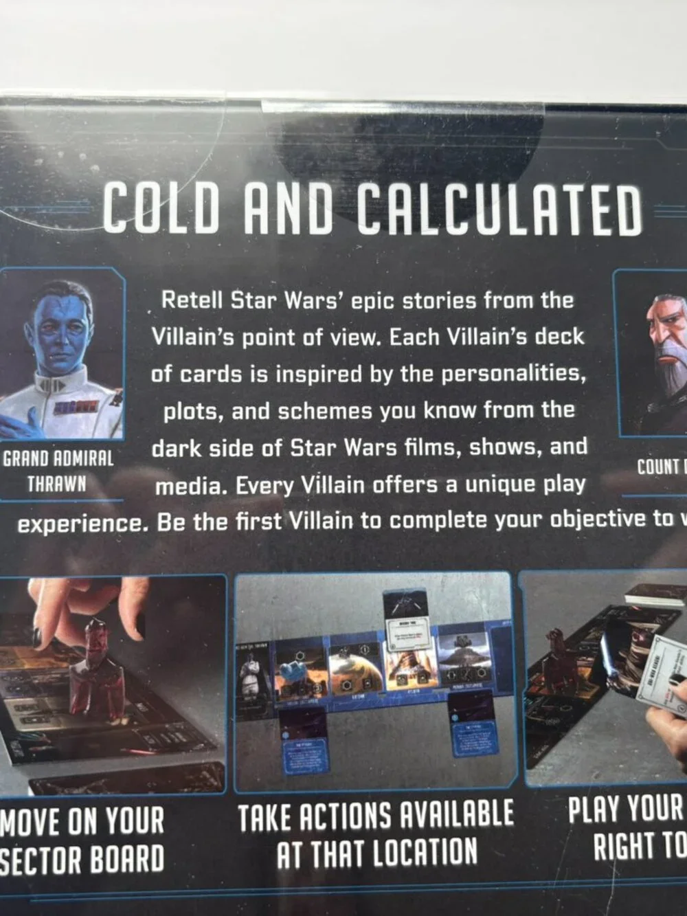 NEW Ravensburger Villainous Star Wars Cold Tactics & Disney Treacherous Tides